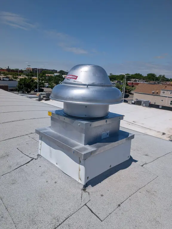Commercial Exhaust Fan Installation