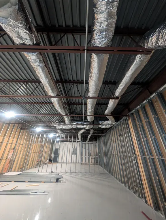 New Commercial Duct Work Replacement